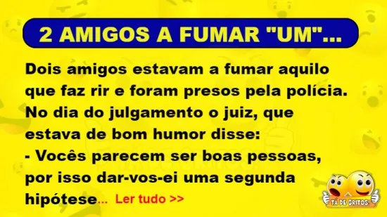 ANEDOTA: 2 AMIGOS A FUMAR 
