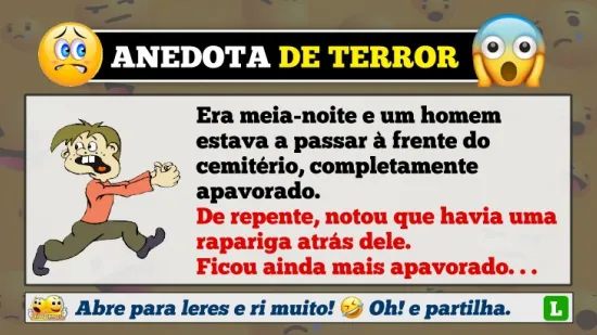 ANEDOTA: ANEDOTA DE TERROR