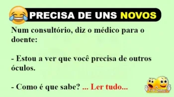 ANEDOTA: PRECISA DE UNS NOVOS